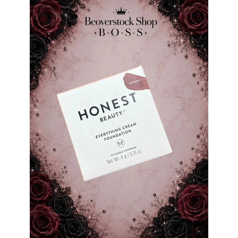 New NIB Honest Beauty Everything Cream Foundation – Espresso